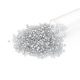 thumbnail image 1 of Miyuki Delica Seed Bead 11/0 Color Lined Light Grey, 1 of 4