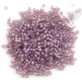 thumbnail image 1 of Miyuki Delica Seed Bead 11/0 Matte Transparent Lilac AB, 1 of 3