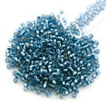 thumbnail image 1 of Miyuki Delica Seed Bead 11/0 Silver Lined Capri Blue, 1 of 5
