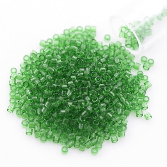 Miyuki Delica Seed Bead 11/0 Transparent Green