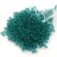 thumbnail image 1 of Miyuki Delica Seed Bead 11/0 Transparent Teal, 1 of 5