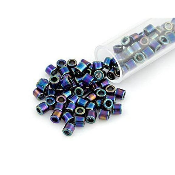 Miyuki Delica Seed Bead 8/0 Iris Black