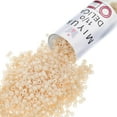 thumbnail image 1 of Miyuki Delica Seed Beads – Size 11/0 (1.6 mm), DB0204, Opaque White, 7.2 g, Approx. 1440 Beads, 1 of 7