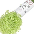 thumbnail image 1 of Miyuki Delica Seed Beads – Size 11/0 (1.6 mm), DB0169, Opaque Chartreuse AB, 7.2 g, Approx. 1440 Beads, 1 of 7