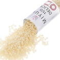 thumbnail image 1 of Miyuki Delica Seed Beads – Size 11/0 (1.6 mm), DB0732, Opaque Cream, 7.2 g, Approx. 1440 Beads, 1 of 7