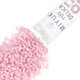 thumbnail image 1 of Miyuki Delica Seed Beads – Size 11/0 (1.6 mm), DB0210, Opaque Old Rose Luster, 7.2 g, Approx. 1440 Beads, 1 of 7