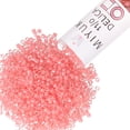 thumbnail image 1 of Miyuki Delica Seed Beads – Size 11/0 (1.6 mm), DB0070, Rose Pink-Lined AB, 7.2 g, Approx. 1440 Beads, 1 of 7