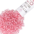 thumbnail image 1 of Miyuki Delica Seed Beads – Size 11/0 (1.6 mm), DB0625, Silver-Lined Pink Alabaster Dyed, 7.2 g, Approx. 1440 Beads, 1 of 7