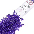 thumbnail image 1 of Miyuki Delica Seed Beads – Size 11/0, DB0610, SL Violet Dyed, 7.2 g, Approx. 1440 Pcs, 1 of 7