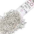 thumbnail image 1 of Miyuki Delica Seed Beads – Size 11/0 (1.6 mm), DB0551, Silver Plated, 7.2 g, Approx. 1440 Beads, 1 of 7