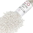 thumbnail image 1 of Miyuki Delica Seed Beads – Size 11/0 (1.6 mm), DB0223, S/L Opal AB, 7.2 g, Approx. 1440 Beads, 1 of 7