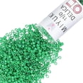 thumbnail image 1 of Miyuki Delica Seed Beads – Size 11/0 (1.6 mm), DB0655, Dyed Opaque Kelly Green, 7.2 g, Approx. 1440 Beads, 1 of 7