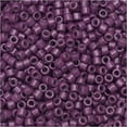 thumbnail image 1 of Miyuki Delica Seed Beads, 11/0 Size, #DB2360 Duracoat Dark Purple, 7.2 Grams, 1 of 1
