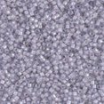 thumbnail image 1 of Miyuki Delica Seed Beads – Size 11/0, DB0080, Pale Lavender-Lined AB, 7.2 g, Approx. 1440 Pcs, 1 of 3