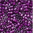 thumbnail image 1 of Miyuki Delica Seed Beads DB0281/DB281 11/0 Transparent Crystal Color Lined Fuchsia Luster 7.2 Grams, 1 of 2