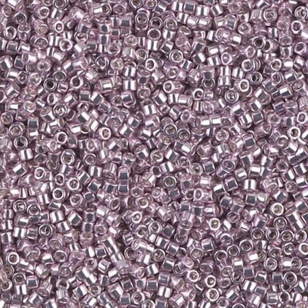 Miyuki Delica Seed Beads DB0419/DB419 11/0 Galvanized Dark Rose 7.2 Grams
