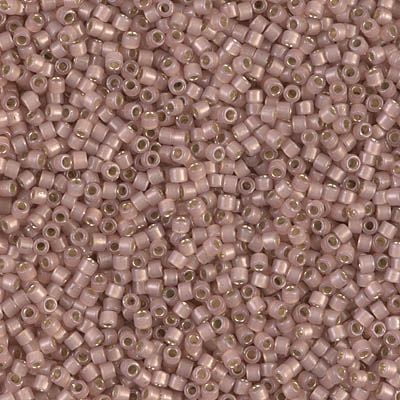 Miyuki Delica Seed Beads DB1459 11/0 Silver Lined Shell Opal 7.2 Grams