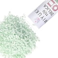 thumbnail image 1 of Miyuki Delica Seed Beads – Size 11/0 (1.6 mm), DB1536, Opaque Light Mint Ceylon, 7.2 g, Approx. 1440 Beads, 1 of 7