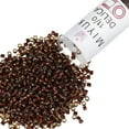 thumbnail image 1 of Miyuki Delica Seed Beads – Size 11/0 (1.6 mm), DB1684, Silver-Lined Glazed Dark Root Beer, 7.2 g, Approx. 1440 Beads, 1 of 7