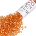thumbnail image 1 of Miyuki Delica Seed Beads – Size 11/0 (1.6 mm), DB1804, Dyed Topaz Silk Satin, 7.2g, Approx. 1440 Beads, 1 of 7