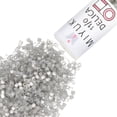 thumbnail image 1 of Miyuki Delica Seed Beads – Size 11/0 (1.6 mm), DB1817, Dyed Smoke Gray Silk Satin, 7.2 g, Approx. 1440 Beads, 1 of 7