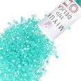 thumbnail image 1 of Miyuki Delica Seed Beads – Size 11/0 (1.6 mm), DB1869, Silk Inside Dyed Aqua Green AB, 7.2 g, Approx. 1440 Beads, 1 of 7