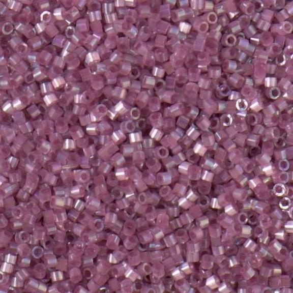 Miyuki Delica Seed Beads DB1880 11/0 Silk Satin Hydrangea AB 7.2 Grams