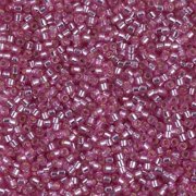 Miyuki Delica Seed Beads DB2156 11/0 Duracoat Silver Lined Orchid 7.2 Grams