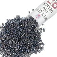 thumbnail image 1 of Miyuki Delica Seed Beads – Size 11/0 (1.6 mm), DB0543, Palladium Violet, 7.2 g, Approx. 1440 Beads, 1 of 7