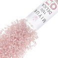 thumbnail image 1 of Miyuki Delica Seed Beads – Size 11/0 (1.6 mm), DB1472, Transparent Pale Rose Luster, 7.2 g, Approx. 1440 Beads, 1 of 7