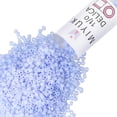 thumbnail image 1 of Miyuki Delica Seed Beads – Size 11/0 (1.6 mm), DB1587, Matte Agate Blue, 7.2 g, Approx. 1440 Beads, 1 of 7