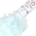 thumbnail image 1 of Miyuki Delica Seed Beads – Size 11/0 (1.6 mm), DB1859, Silk Frozen Blue, 7.2 g, Approx. 1440 Beads, 1 of 7