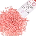 thumbnail image 1 of Miyuki Delica Seed Beads – Size 11/0 (1.6 mm), DB2113, Duracoat Opaque Lychee, 7.2 g, Approx. 1440 Beads, 1 of 7