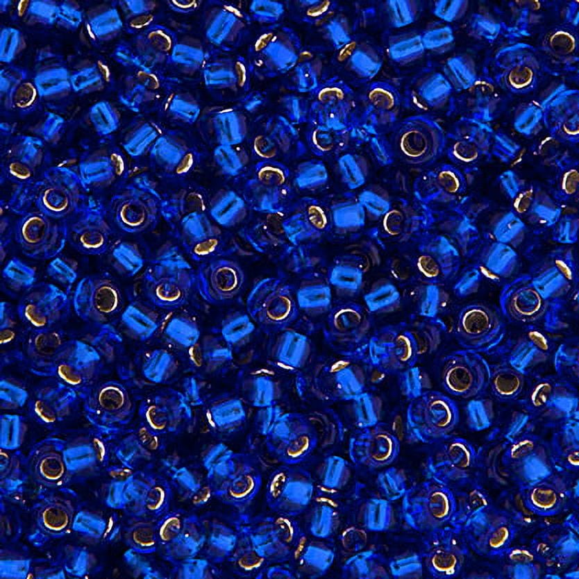 Miyuki Glass Seed Beads 11/0 (250g) DB0020 Silverlined Cobalt Bead for DIY
