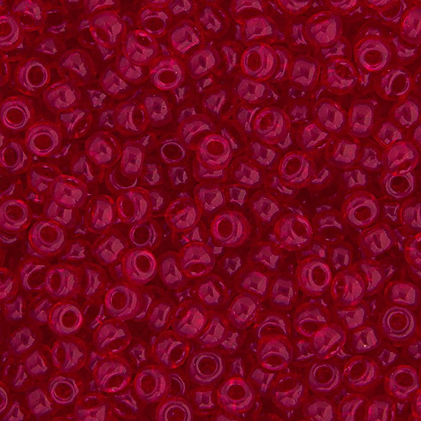 Miyuki Glass Seed Beads 11/0 (250g) DB0141 Transparent Ruby Bead for Crafts