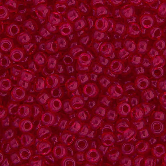Miyuki Glass Seed Beads 11/0 (250g) DB0141 Transparent Ruby Bead for Crafts