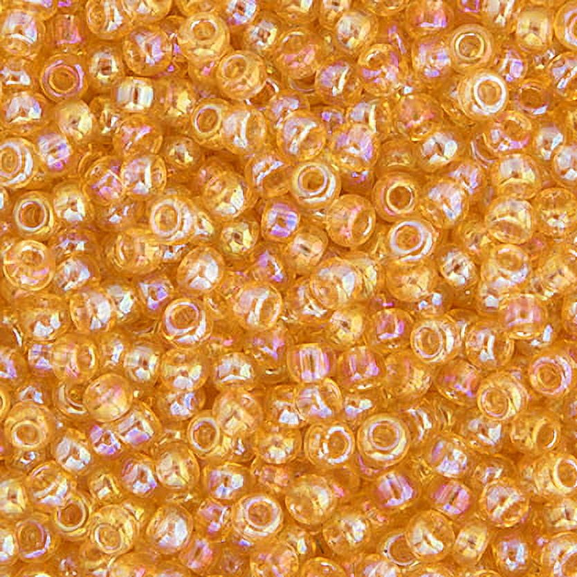Miyuki Glass Seed Beads 11/0 (250g) DB0251 Transparent Light Topaz AB Bead