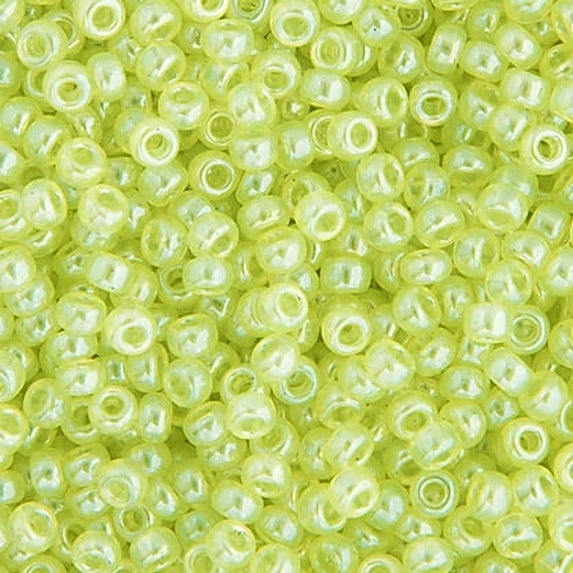 Miyuki Glass Seed Beads 11/0 (250g) DB0371 Luster Pale Moss Green Bead