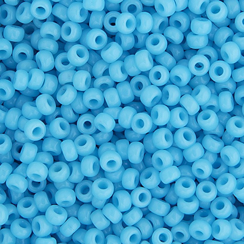 Miyuki Glass Seed Beads 11/0 (250g) DB0413 Opaque Light Blue Bead for Craft