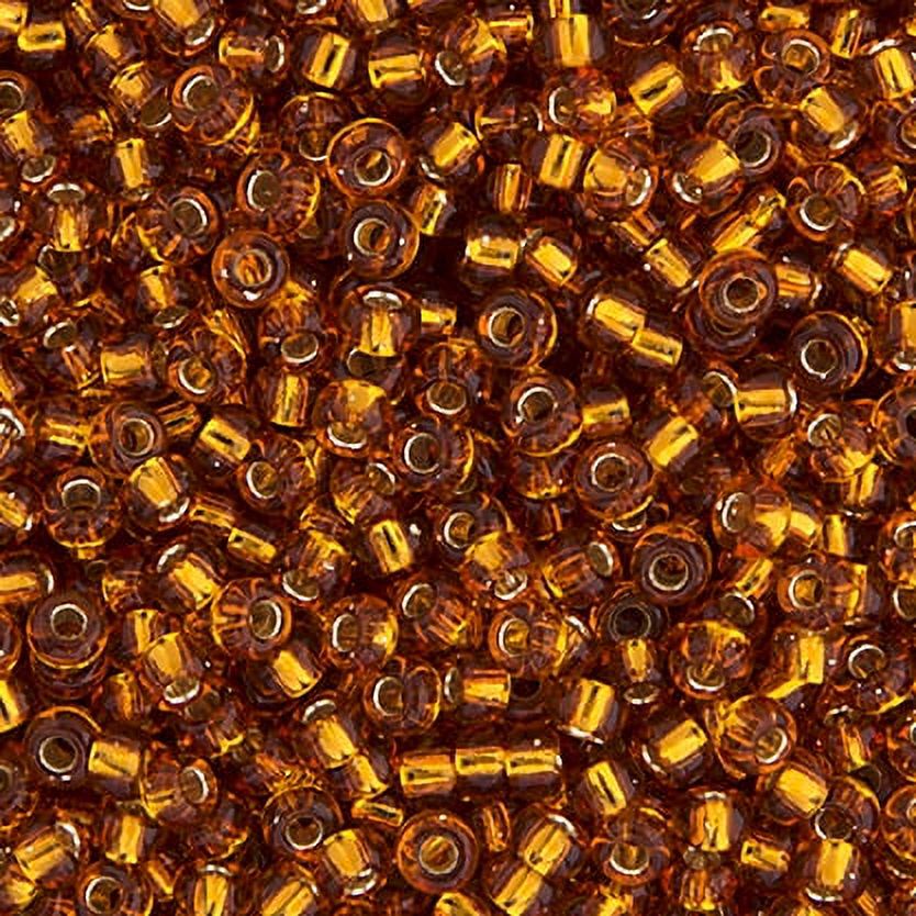 Miyuki Glass Seed Beads 11/0 (250g) DB2422 Silverlined Topaz Bead for Craft