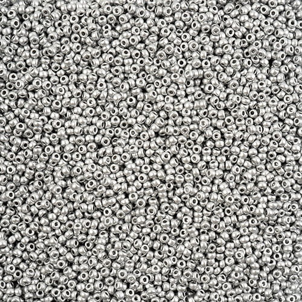 Miyuki Glass Seed Beads 11/0 (250g) DB4587 Aluminum Silver Bead for Crafts