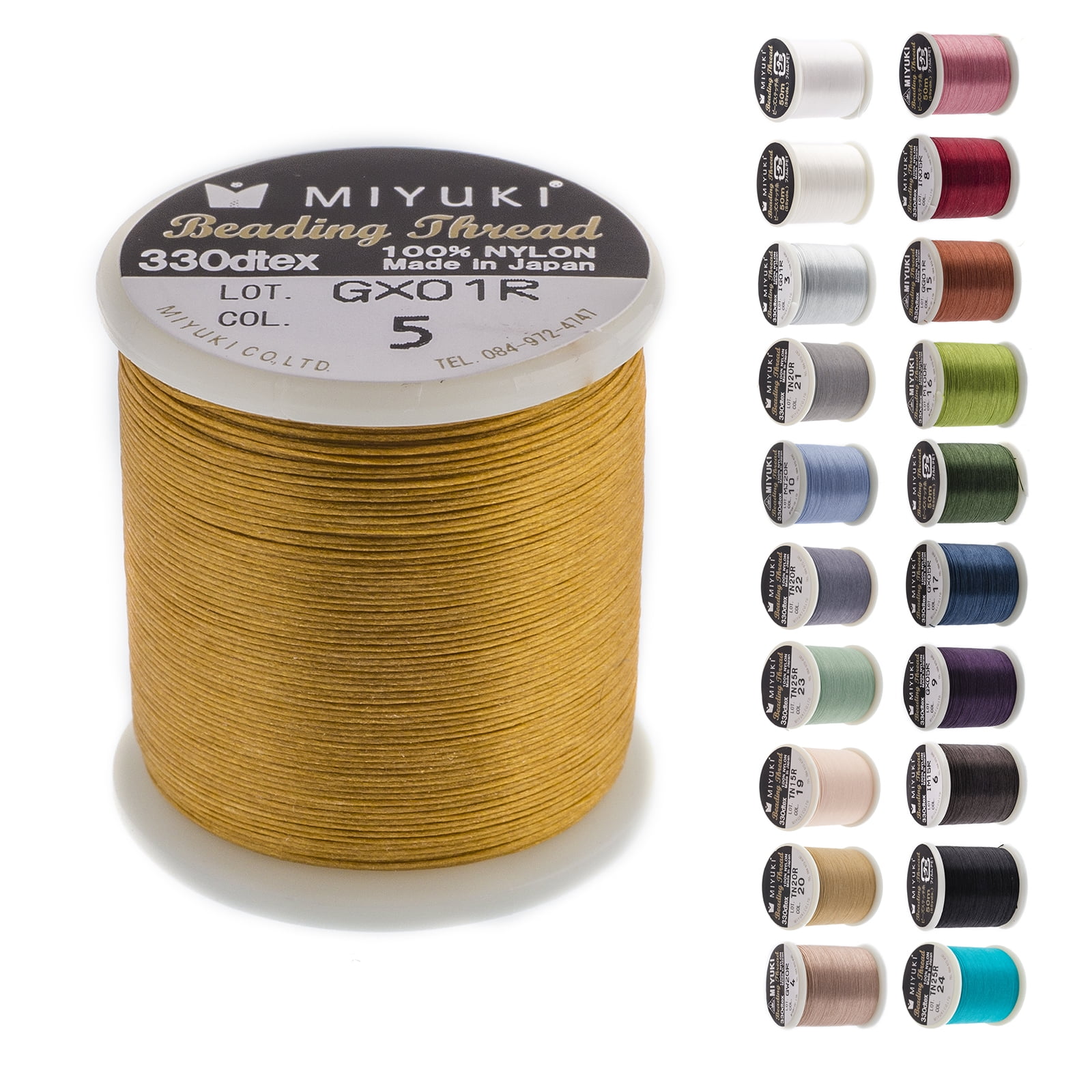 C-LON® Bead Thread Color Mixes – Mirrix Looms