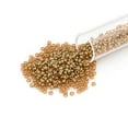 thumbnail image 1 of Miyuki Round Rocaille Seed Bead 15/0 Gold Luster Dark Peach, 1 of 5