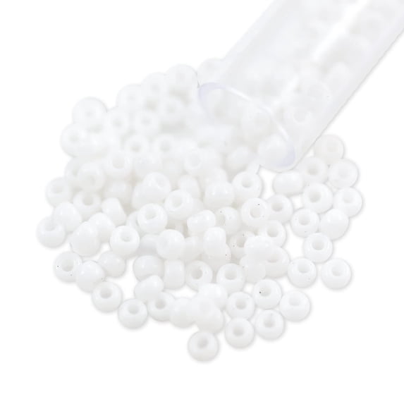 Miyuki Round Rocaille Seed Bead 8/0 Opaque White