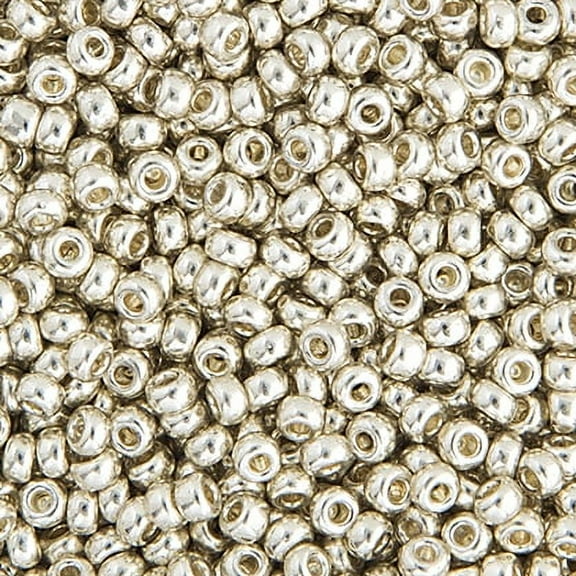Miyuki Seed Bead 11/0 (22gms) Galvanized Silver Beads for Jewelry Making