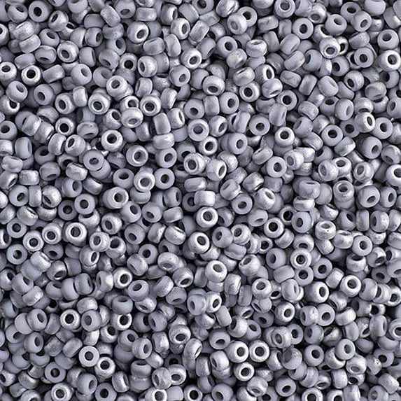 Miyuki Seed Bead 11/0 APX.22g - Crystal Labrador Matte Japanese Glass Seed Beads