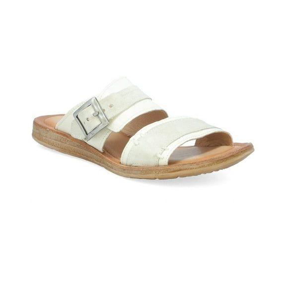 Miz Mooz Florra Leather & Suede Sandal, 36, White