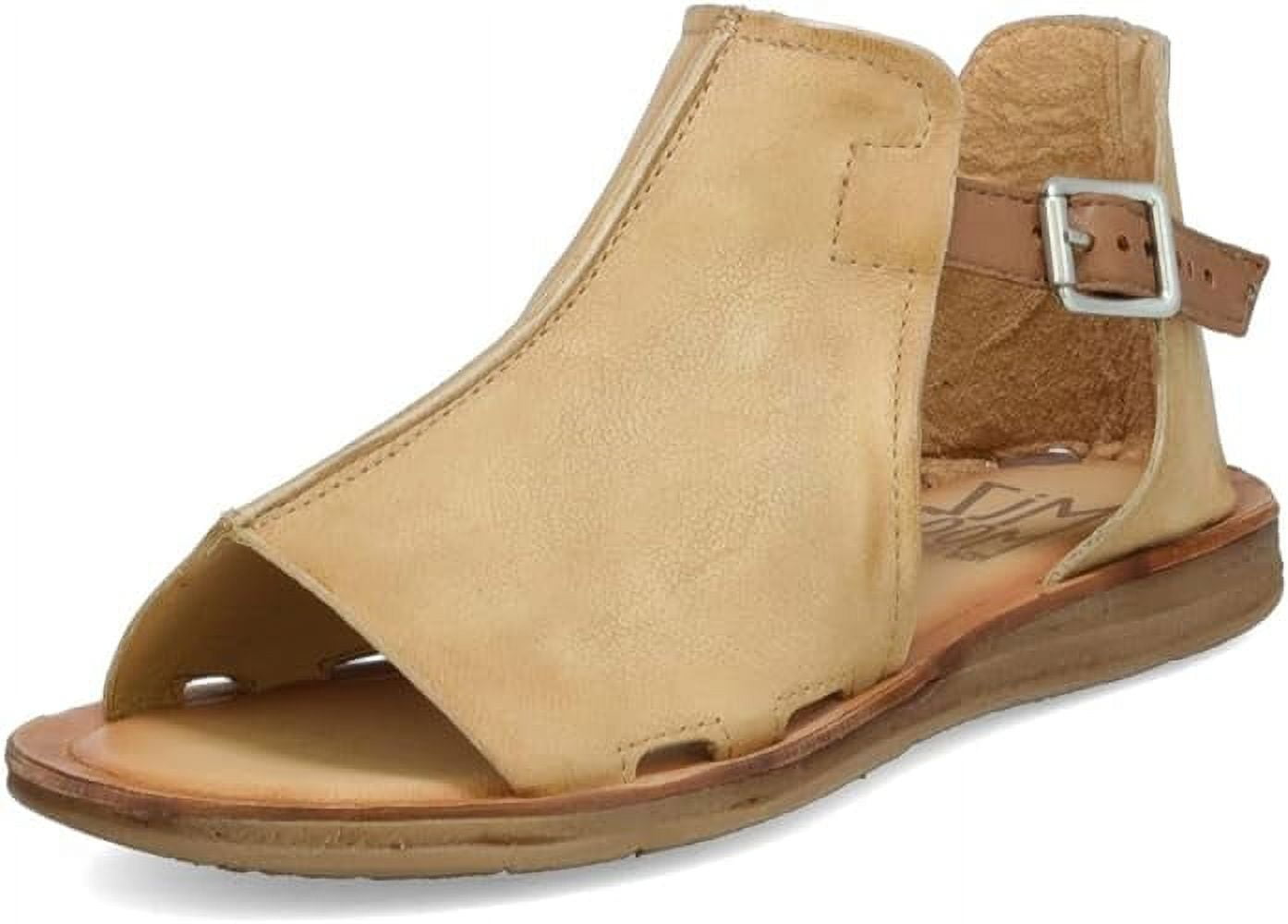 Miz Mooz Found Size Wide (US 6.5-7) Women's Boho Leather Strappy