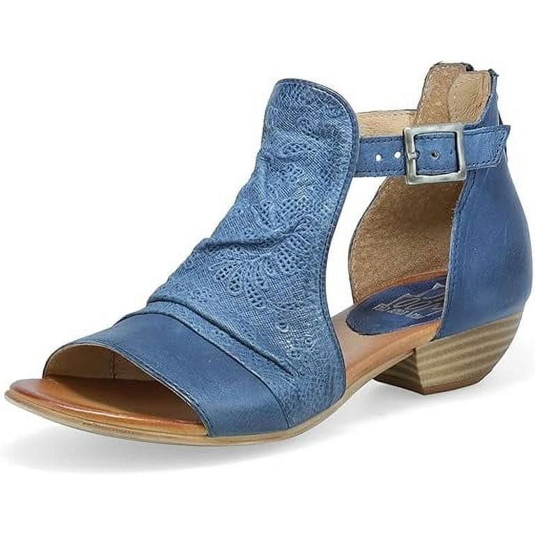 **New** Miz Mooz Leather outlets Wide Width Heeled Sandals