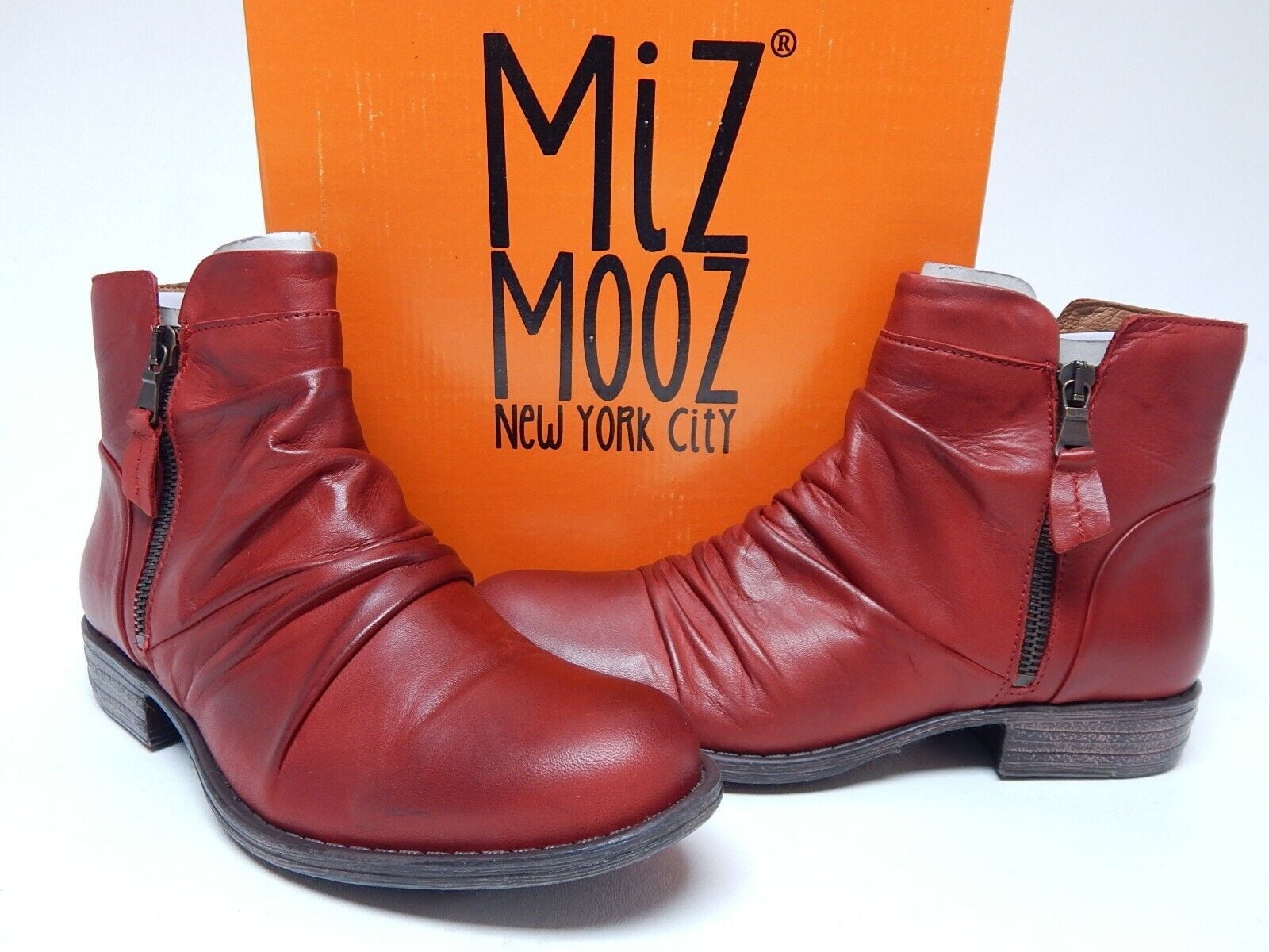 Miz mooz leather ankle boots sale